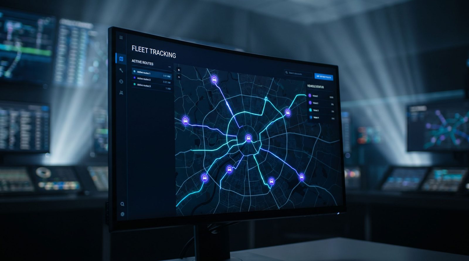 Fleet tracking for a regional logistics operator